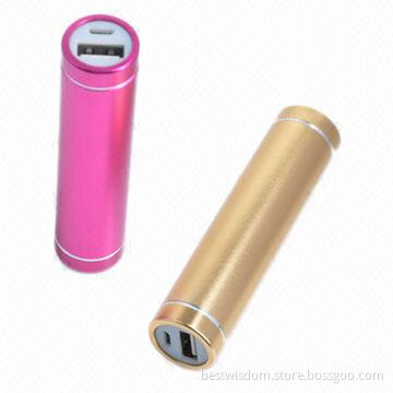 2,600mAh USB Battery Chargers with Open Back Cover, You Can Replace Battery